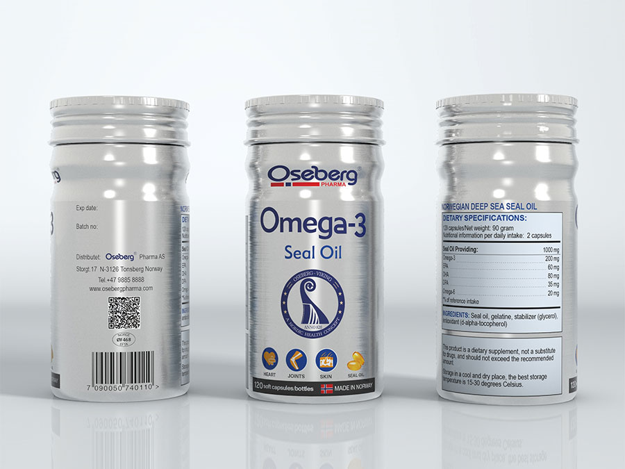 野生海豹油 Oseberg Seal Oil