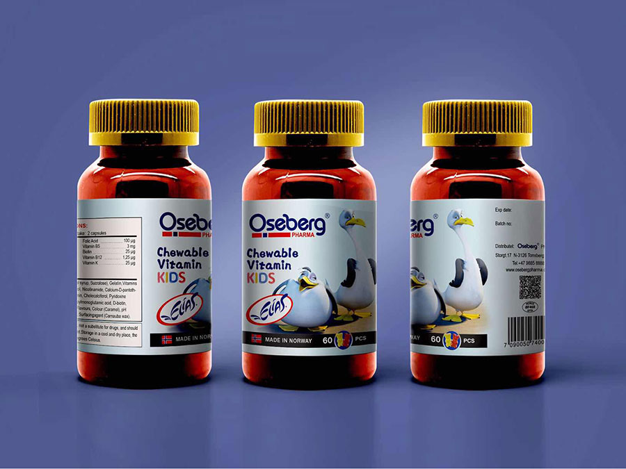 儿童复合维生素 Oseberg Vitamin